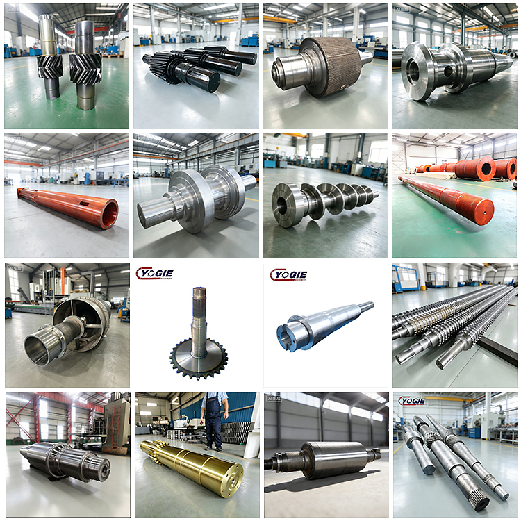 YOGIE Custom High Strength Hardness Wear Resistance CNC Boring Machine Spindle Bar For Large Torque Forging Steel CNC Lathe