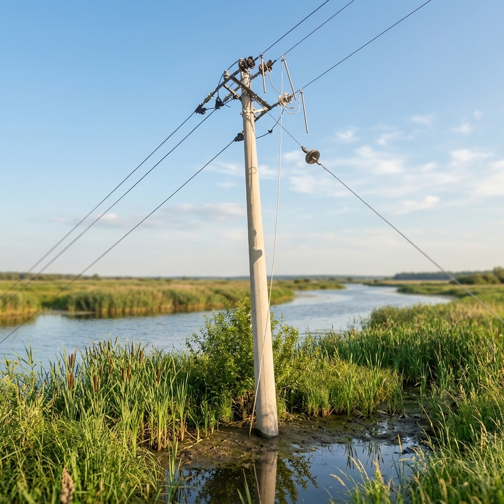 Hot Dip Galvanized Steel Utility Pole - Q235 Q355 Material - 10m-30m Power Distribution Pole - Electric Utility Support