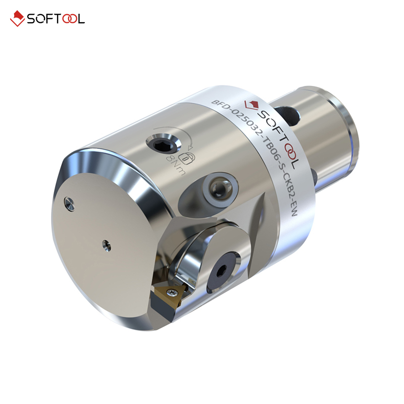High-Performance Carbide Boring Bar Tool Head for Precision CNC Machining
