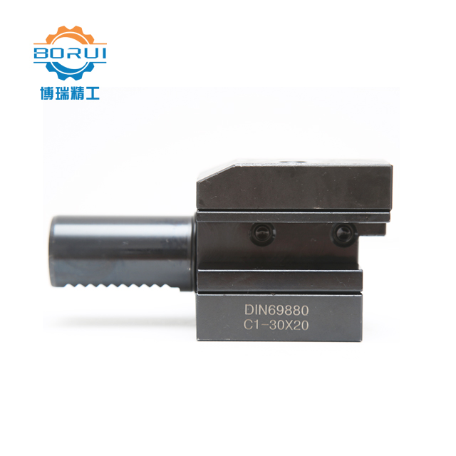 VDI30 Turning Tool Holder DIN69880 Standard Axial Right Hardened Steel 20CrMnTi HRC56-60 30*20 Type