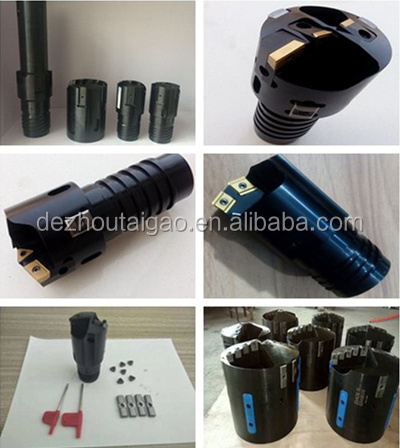 BTA deep hole drill head with inserts
