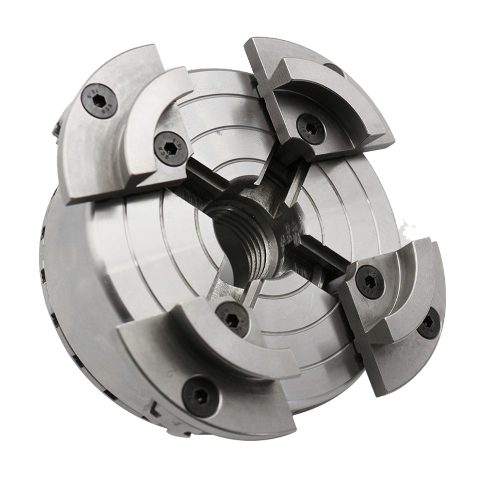 Tool Tree KP96 Wood-Working Scroll Chuck KP125 4-inch 5-inch Four-Jaw Self-Centering Lathe M33 M40 for Milling Machine 6-Month
