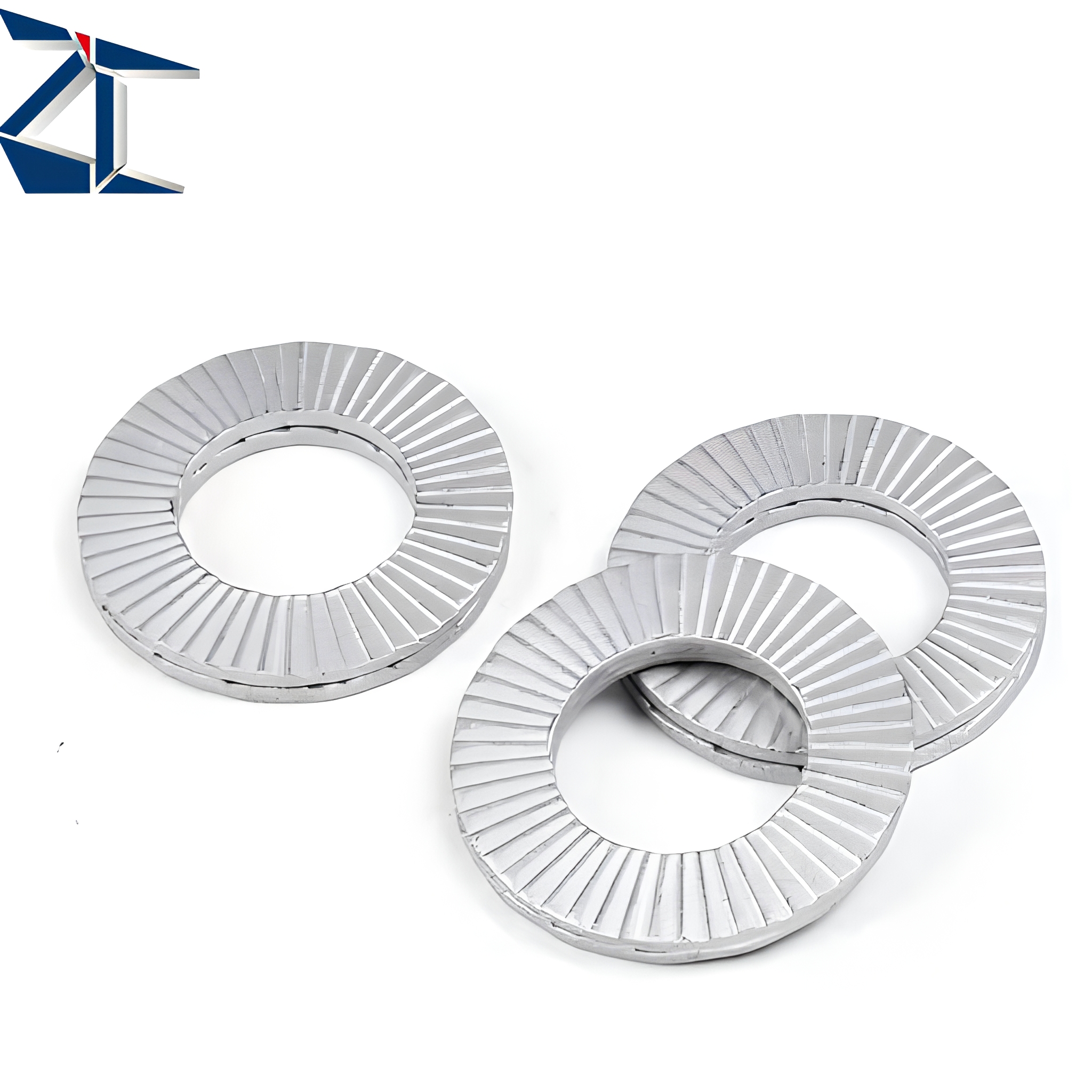 ZNLDF Stainless Steel Double Stack Self-Locking Wedge Lock Washer Anti-Loosening Washer for Steel Structure Fasteners