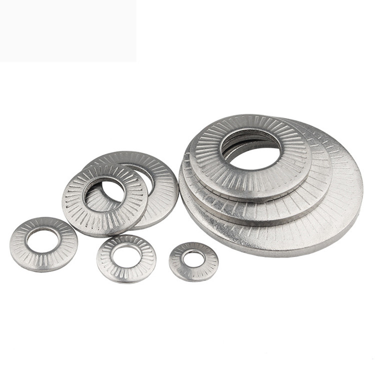 Stainless Steel DIN25201 Wedge Lock Washer with Plain Finish M3-M20 Sizes Variety of M Sizes-M4 M5 M6 M8 M10 M12 M14 M16