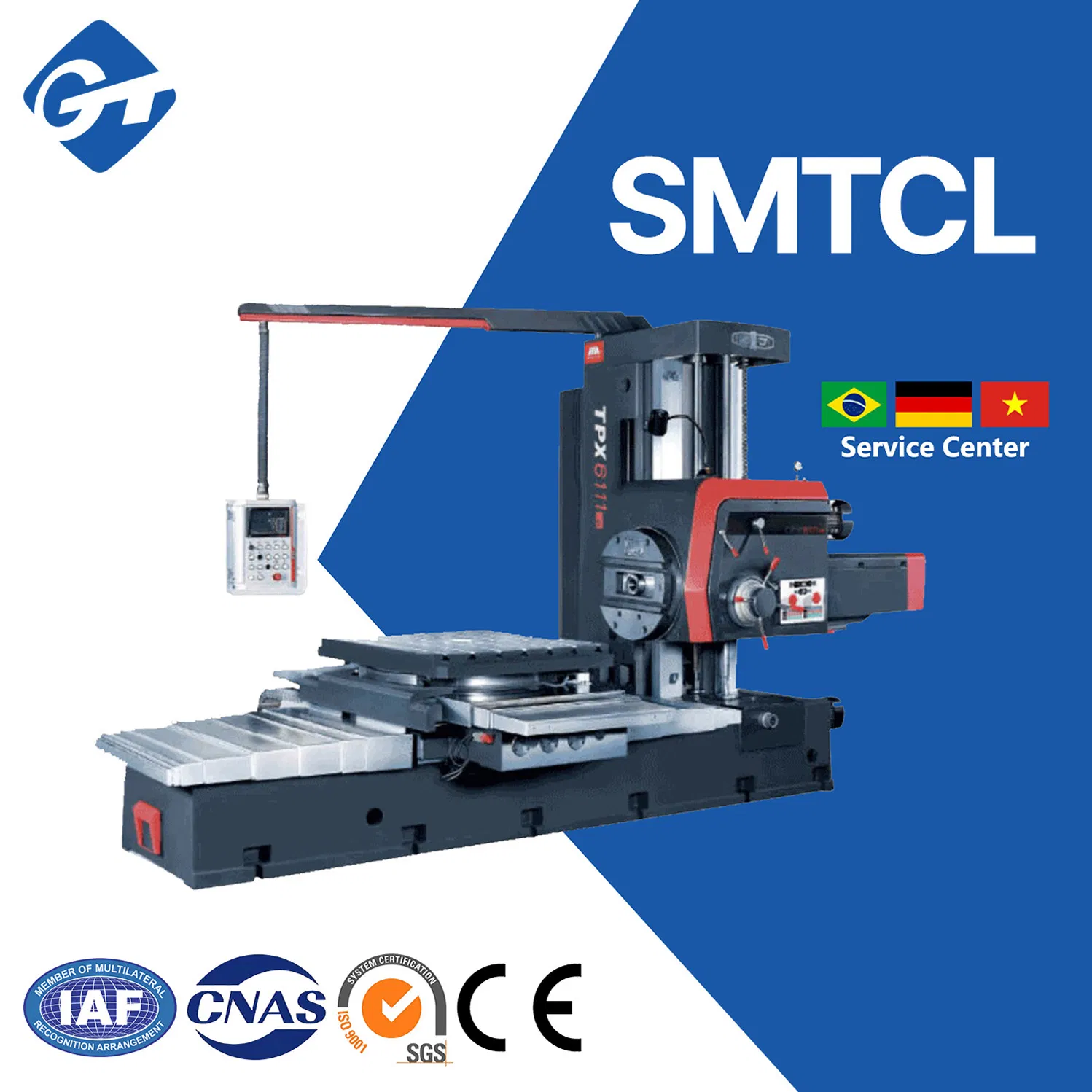 Smtcl Tpx6111b Horizontal Boring Bar Machine Boring Head for Milling Machine