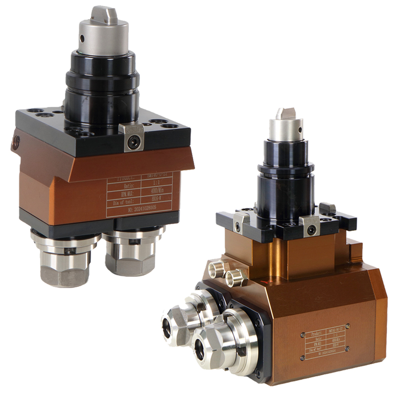 BMT Live Tool Holders for CNC Lathe Turret VDI30 Driven Holder BMT40/45/55/65 0 Degree 90 Degree Double Head Driven Tool Holder