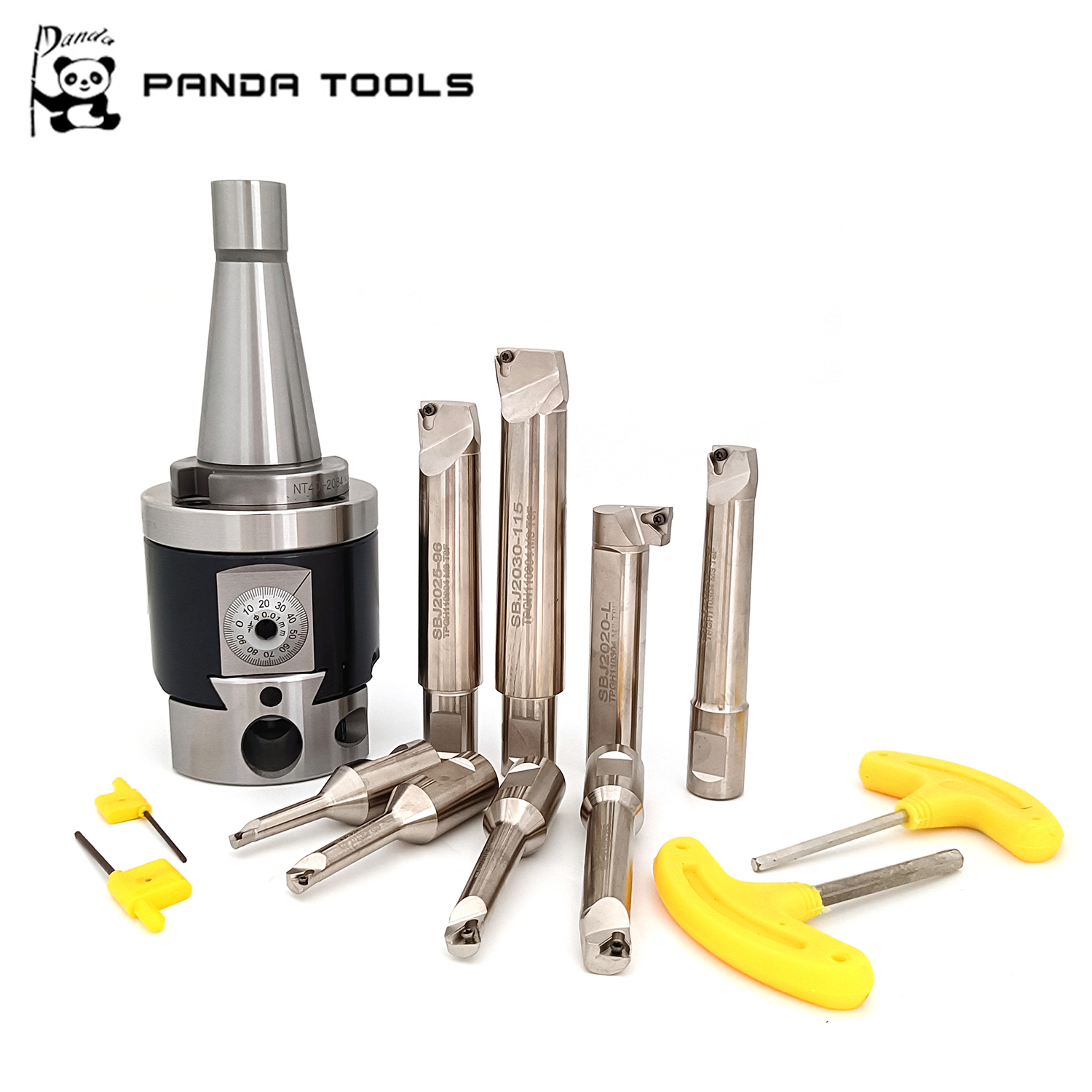 Factory Wholesale Precision Micro Boring Head Set NT40 Fine Boring Milling Machine Head for CNC New Condition Made Steel Plastic