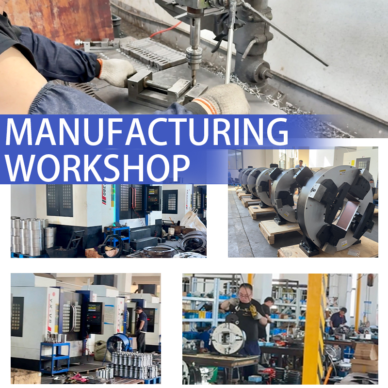 16Years Experience Pneumatic 4 Jaws Laser Chuck Components Processing Round, Quare,Rectangular,O-pipe, H-beam,Triangular Pipe