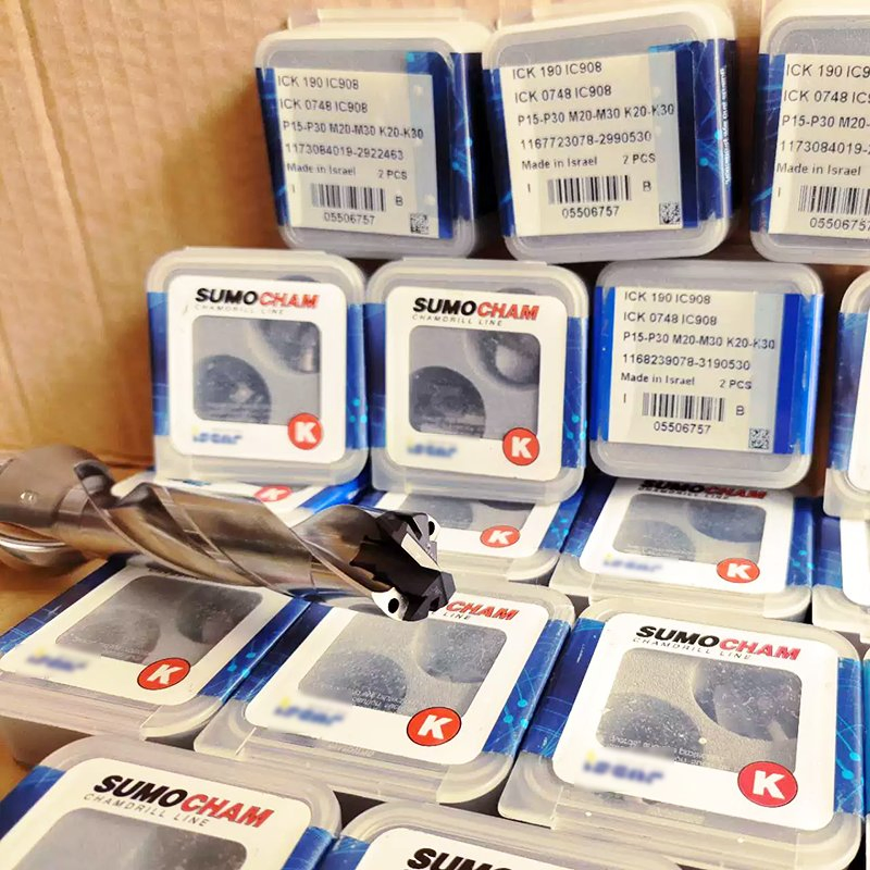 Iscar Sumocham Exchangeable Dcn Drill Heads for Cast Iron Ick 190 IC908