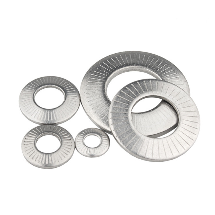 Stainless Steel DIN25201 Wedge Lock Washer with Plain Finish M3-M20 Sizes Variety of M Sizes-M4 M5 M6 M8 M10 M12 M14 M16