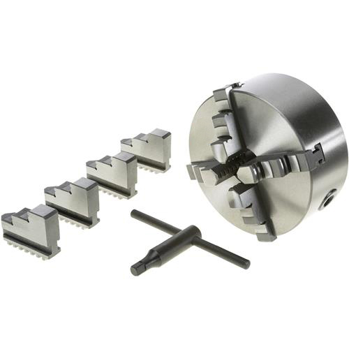 Lathe Chuck 4 Jaw 400mm Scroll Chuck K12-400 Self Centering Metal Chuck for Heavy Duty Lathe