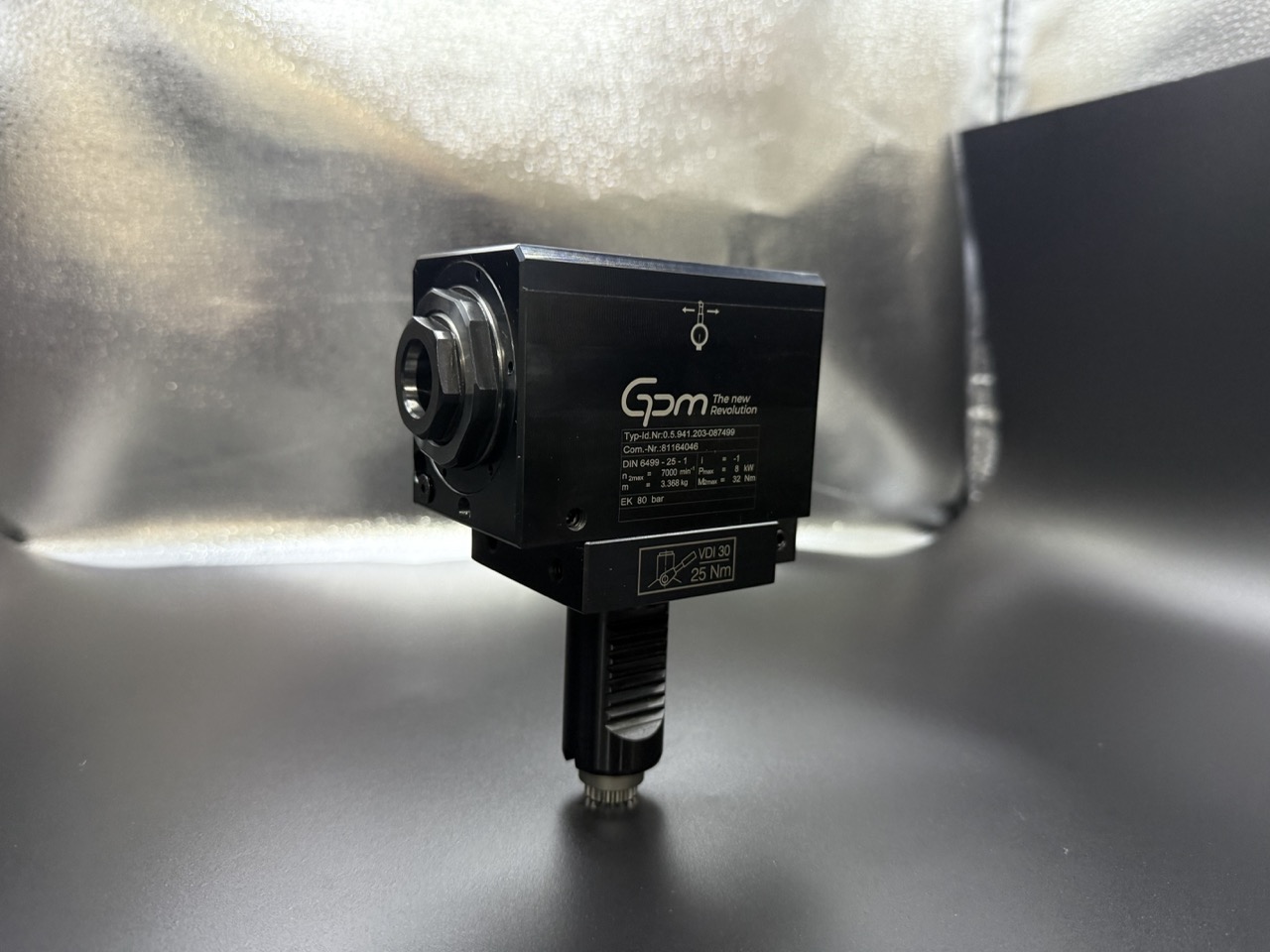 VDI Series LiveTool Holders VDI40 90 Degrees ER32 Driven Tool Holder for CNC Turing Milling Center