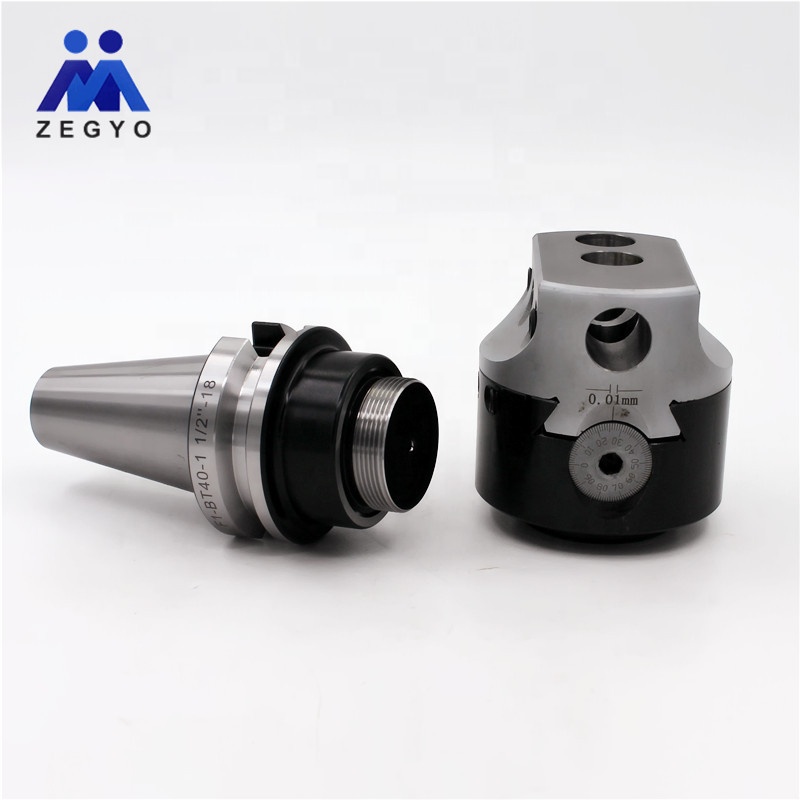 High Precision BT F1 Type Steel Adjustable Rough Boring Head HRC48-52 for CNC Milling Machine