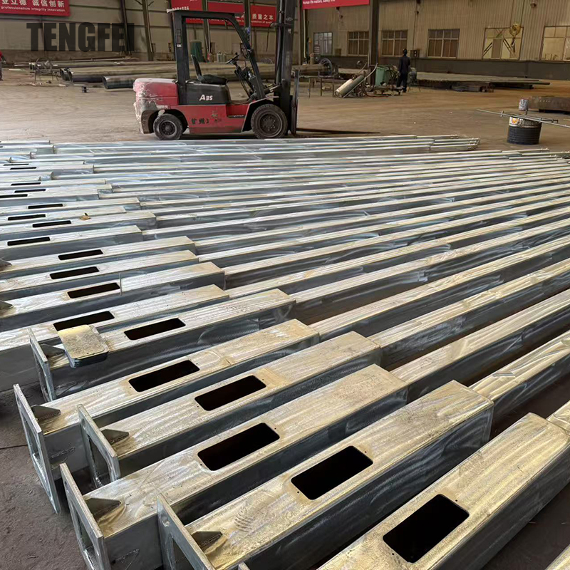 Good Quality 3M 6M 8M 10M 12M Galvanized Steel Street Light Poles