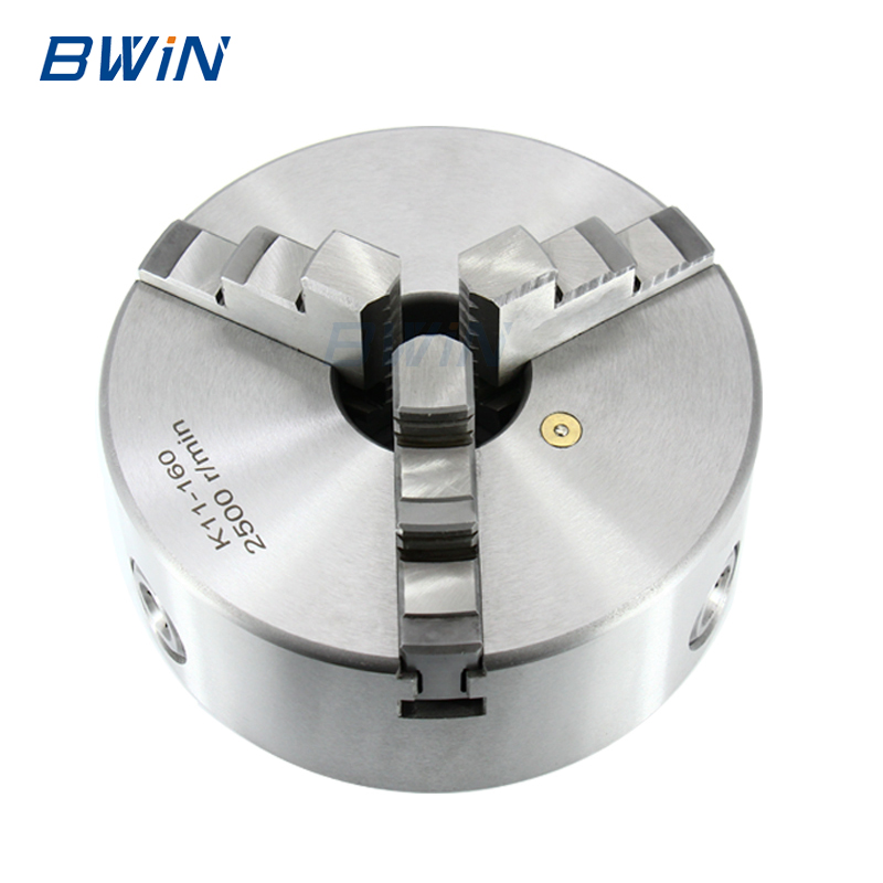 BWIN Manual Power Scroll Chuck K11 80 100 125 130 160 320 400 K11-200 3 Jaw Lathe Chuck Price 9inches