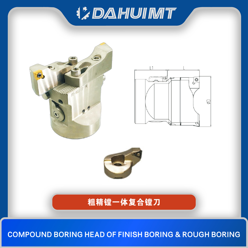 RBA/CBA20-110 Compound Boring Head of Finish Boring &amp; Rough Boring