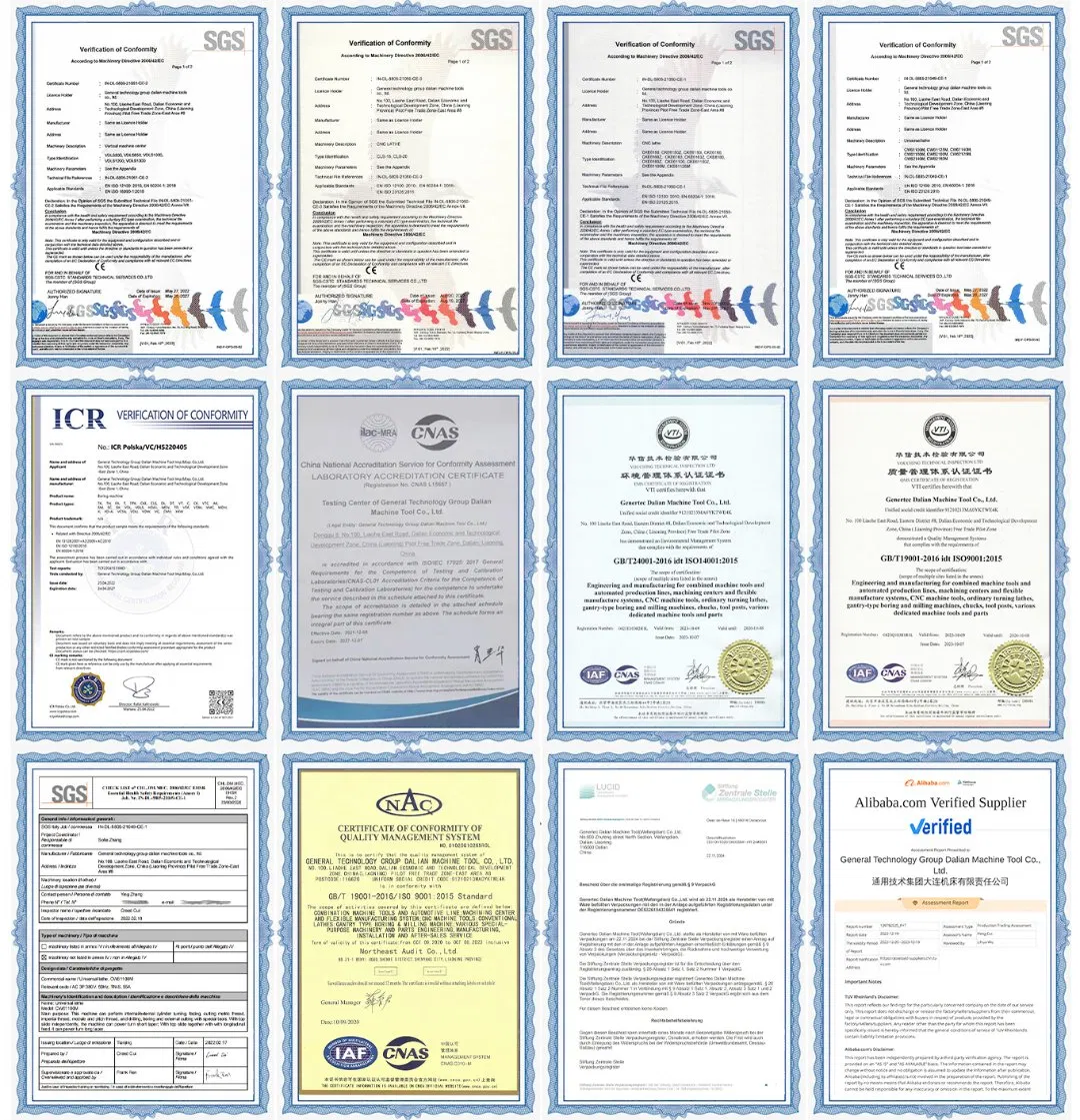Quality assurance certificates