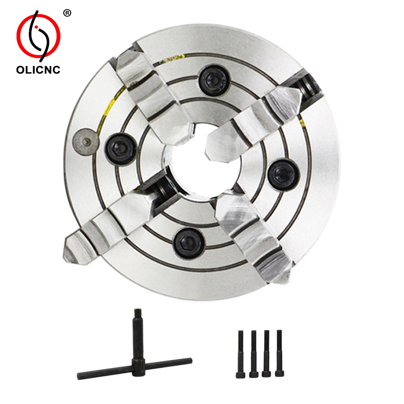 Machine Tools Accessories 160mm Lathe Chuck K72 4 Jaws Independent Chucks 125mm 160mm 200mm Lathe Chuck for CNC