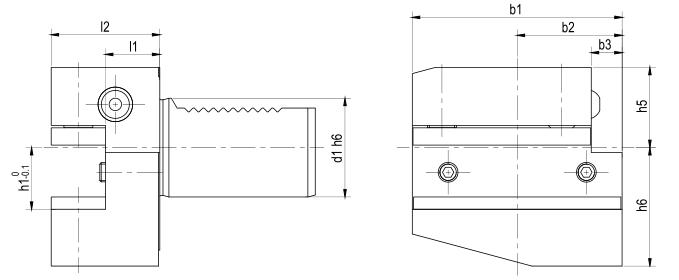 VDI B1 Type Tool Holder