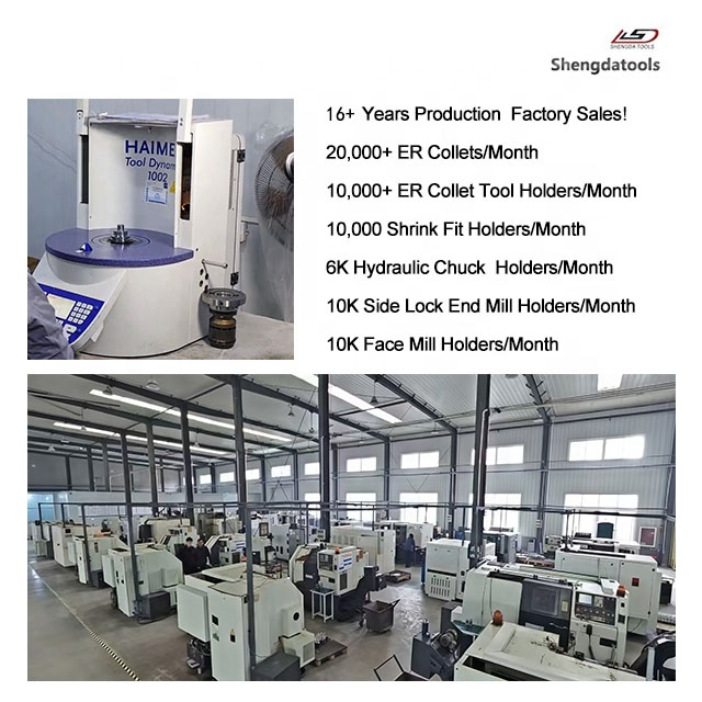 High Precision HSK-SC Power Milling Chuck For CNC Milling Machine