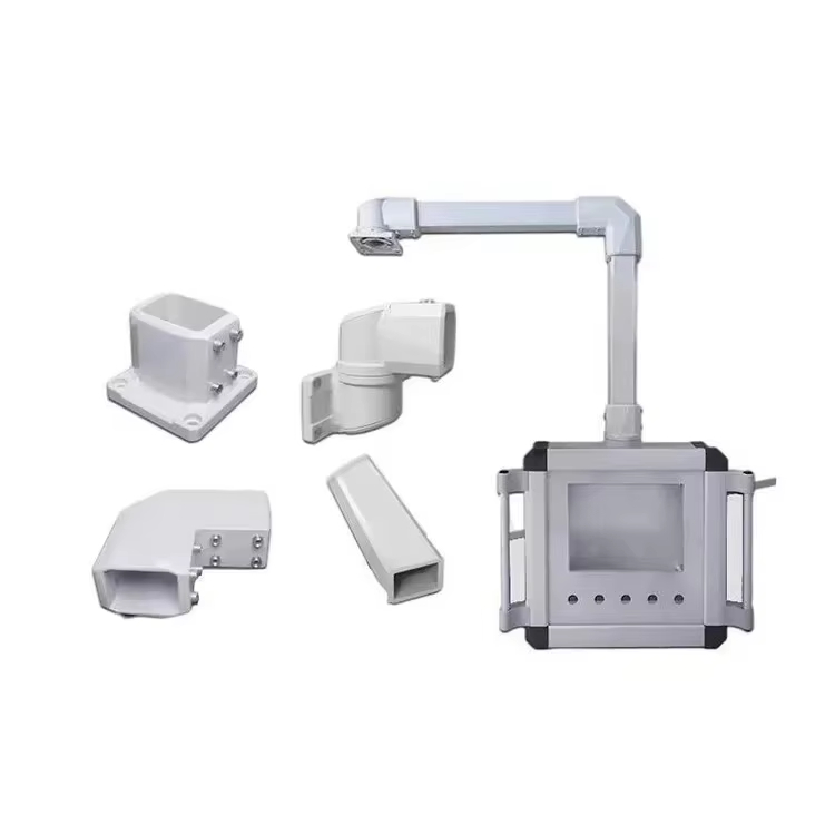 High Quality White Aluminum Cantilever Operating Box HMI Arm System Support Milling Machine Tools Accessories Machining