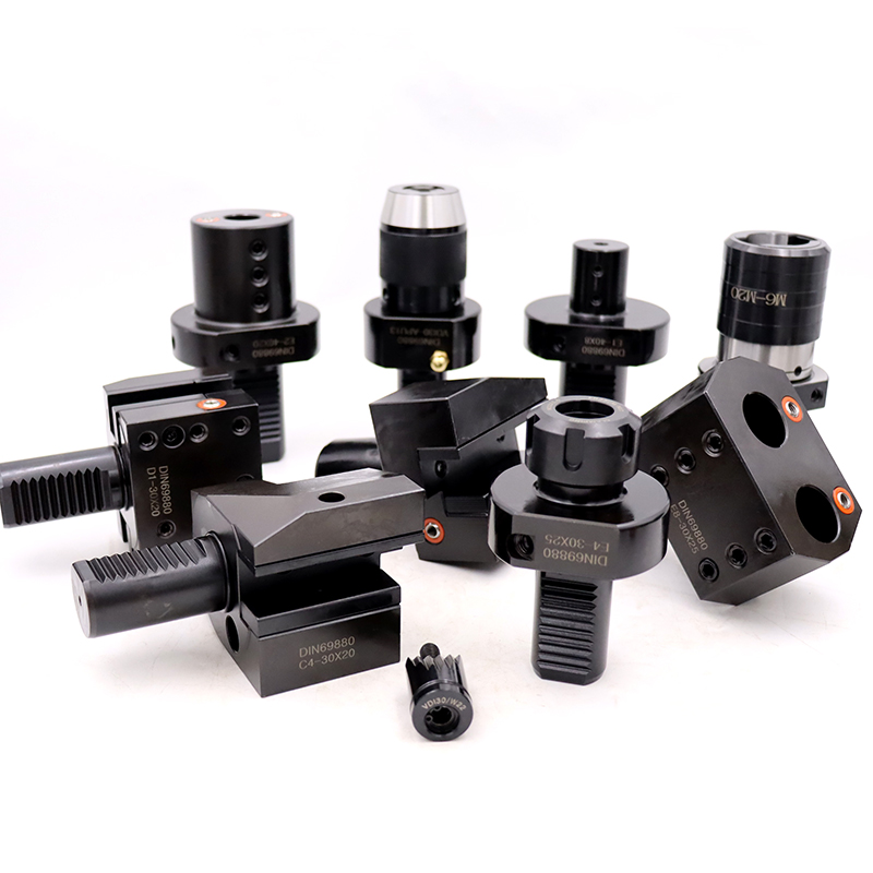 VDI Chuck VDI30 VDI40 VDI50 Radial Fixed Tool Holder C1 C2 C3 C4 VDI Axial Reverse Feed Tool Holders Dlitool Lathe Machine