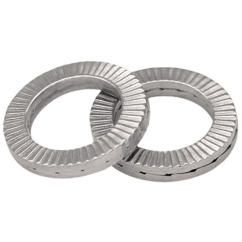 Wedge Lock Washer Flat View