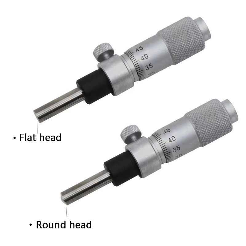 0-6.5mm 13mm 25mm Side Locking Screw Type Micrometer Heads