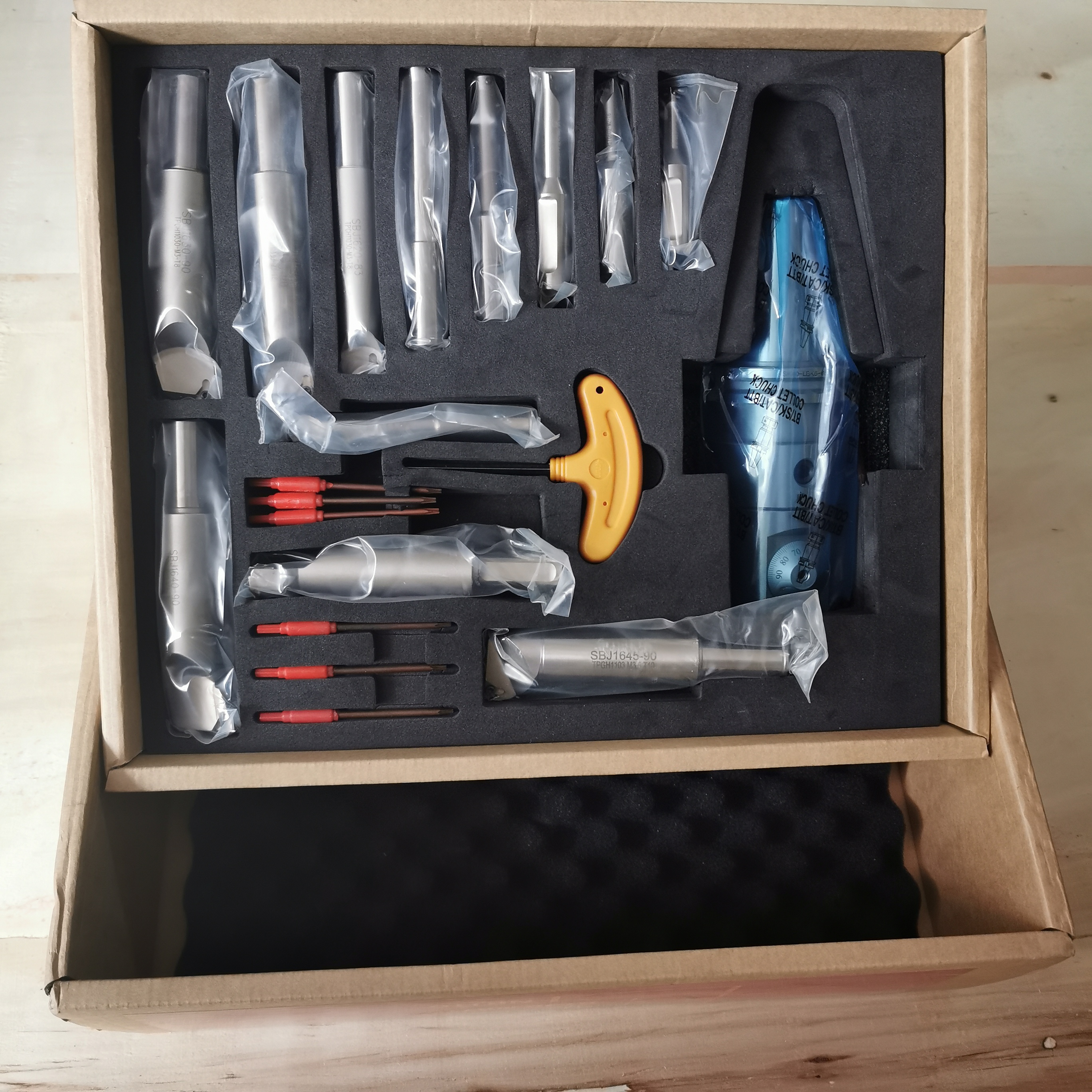 High Precision Boring Head Set BT30 BT40 NBJ16 Fine Boring Head Kit for Small Hole Finishing