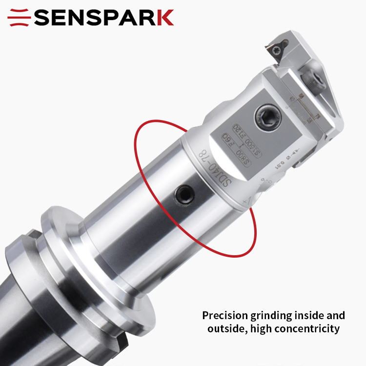 Adjustable Fine Boring Head Double Edge Rough Boring Head EWN Small Hole Boring Head Carbide Boring Bar SENSPARK