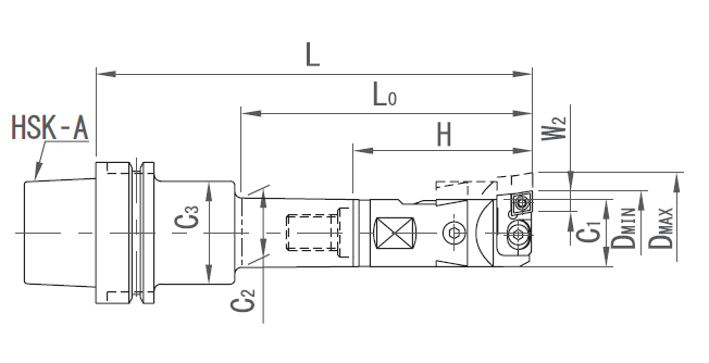 Specification dimensions drawing