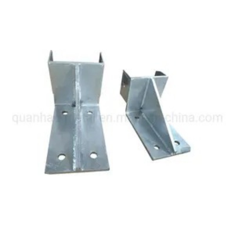Hot DIP Galvanized Adjustable Height Concealed Timber Post Shoe Support Construction Accessories Post Anchor