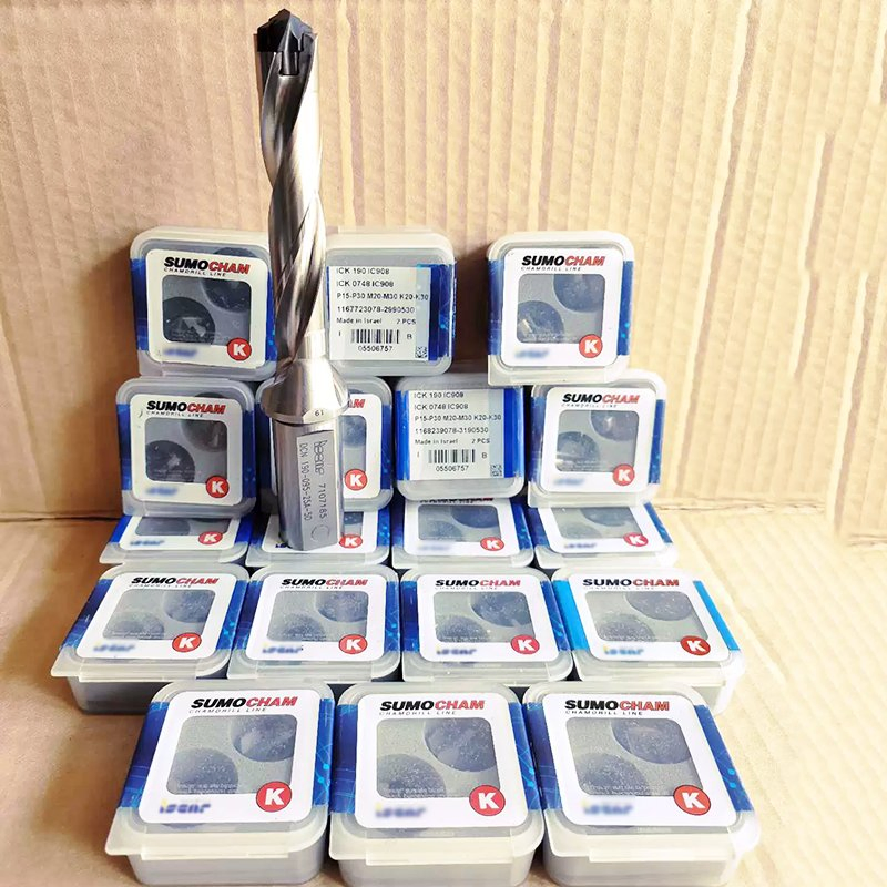 Iscar Sumocham Exchangeable Dcn Drill Heads for Cast Iron Ick 190 IC908