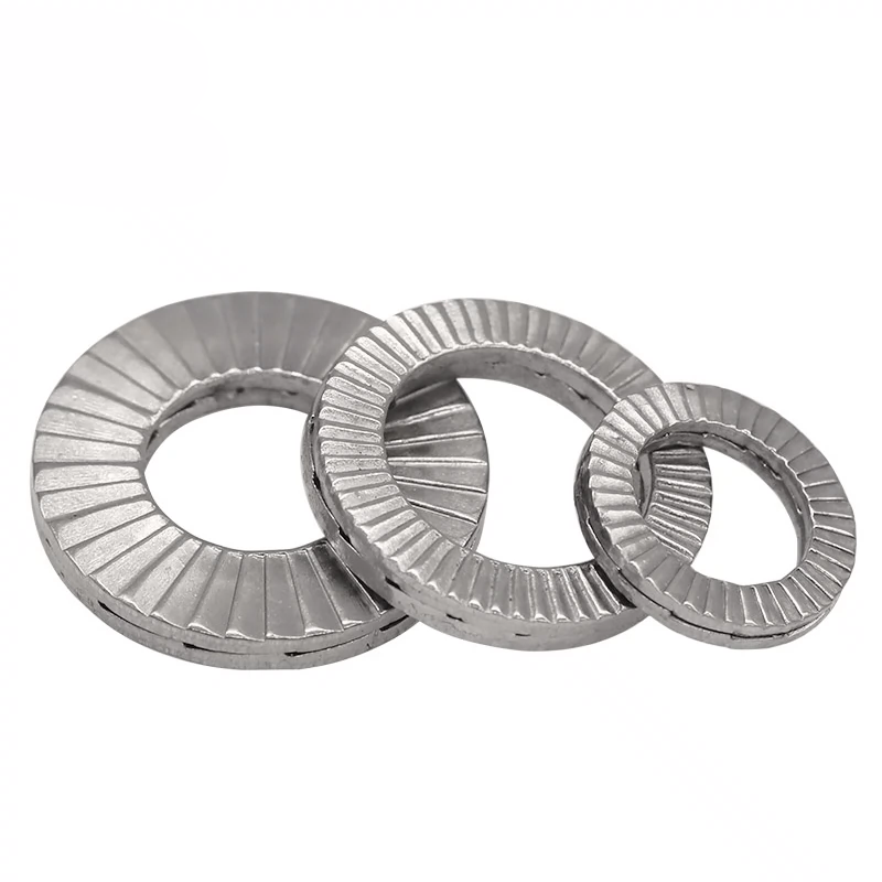 High Quality Stainless Steel Din 25201 Wedge Locking Washers Buy Wedge Lock Washers Double Butterfly Self-Locking Washer