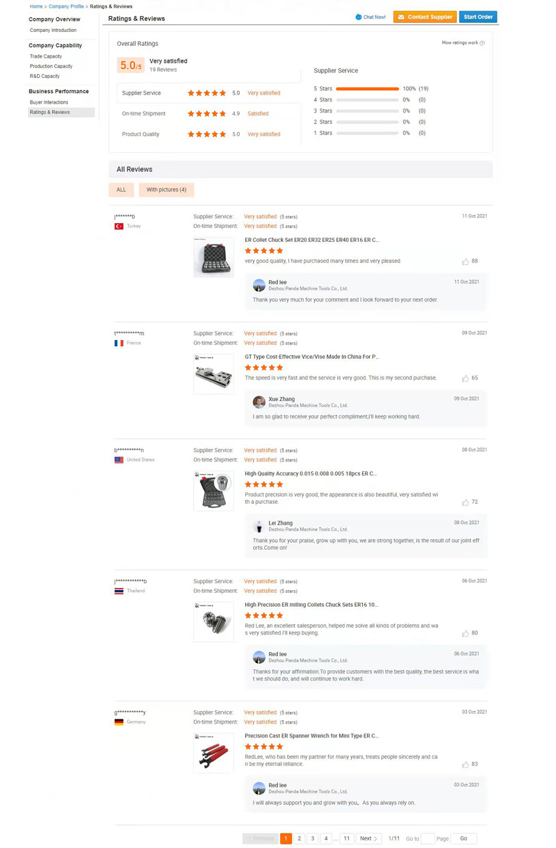 Customer Praise