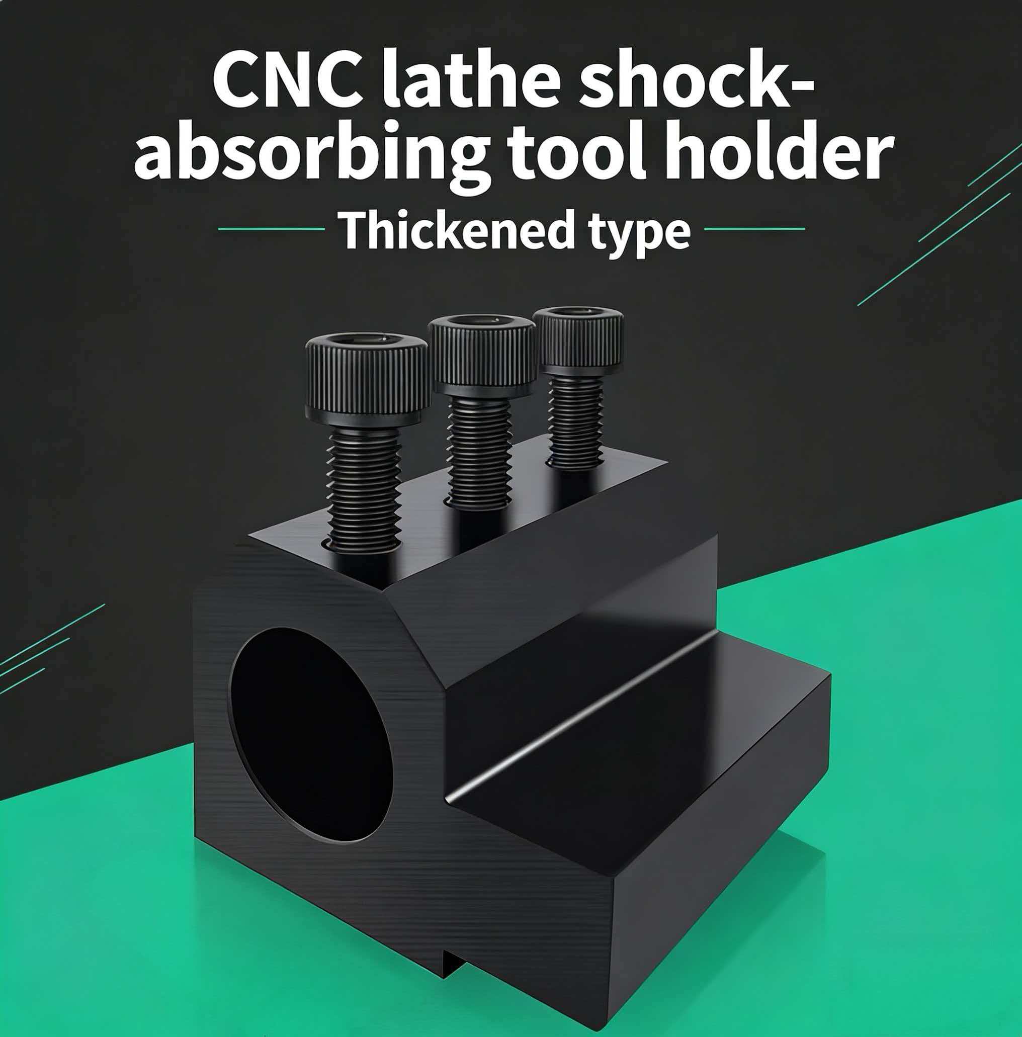 CNC Shock-absorbing Tool Holder Made of 42CrMo Material, Finely Crafted, Sturdy and Durable, Improving Efficiency