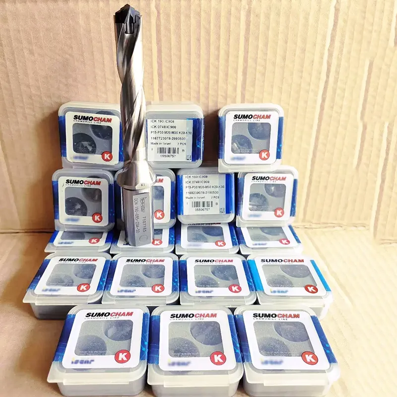 Iscar Sumocham Exchangeable Dcn Drill Heads for Cast Iron Ick 190 IC908