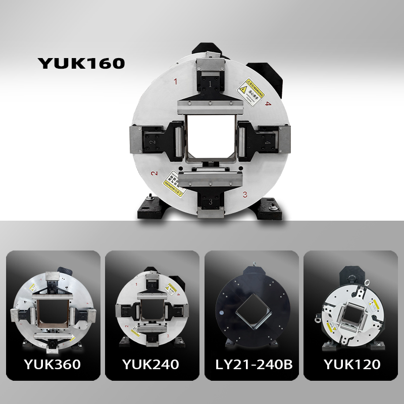 16 Years Experience High Quality 160mm High Accuracy 4 Jaw Pneumatic Rotary Automatic Front Main Chuck For Laser Cutting