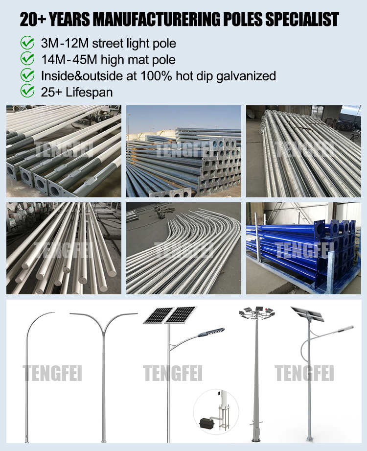 AC LED Street Light Pole Banner