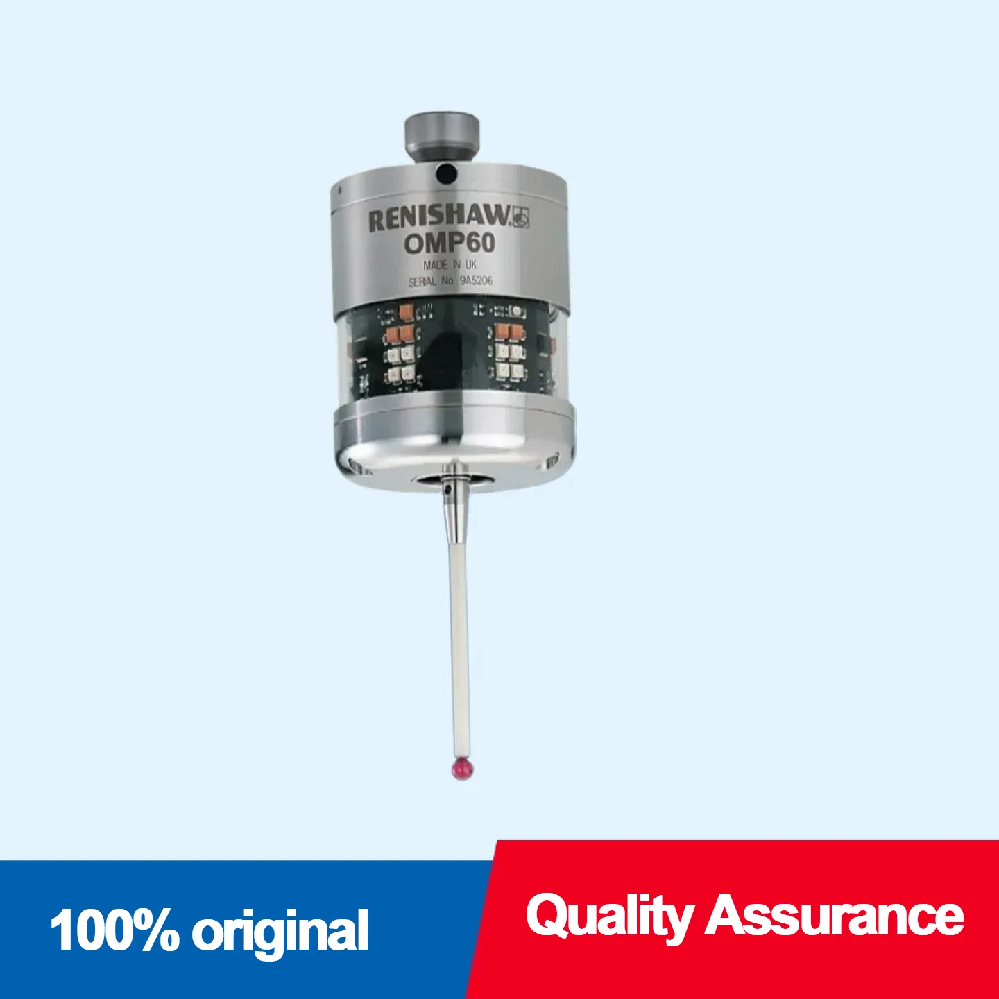 Original Renishaw Wireless Probe Omp40 Omp60 Infrared Transmission Probe Measuring Head for CNC Machine Tools on Machining Centers