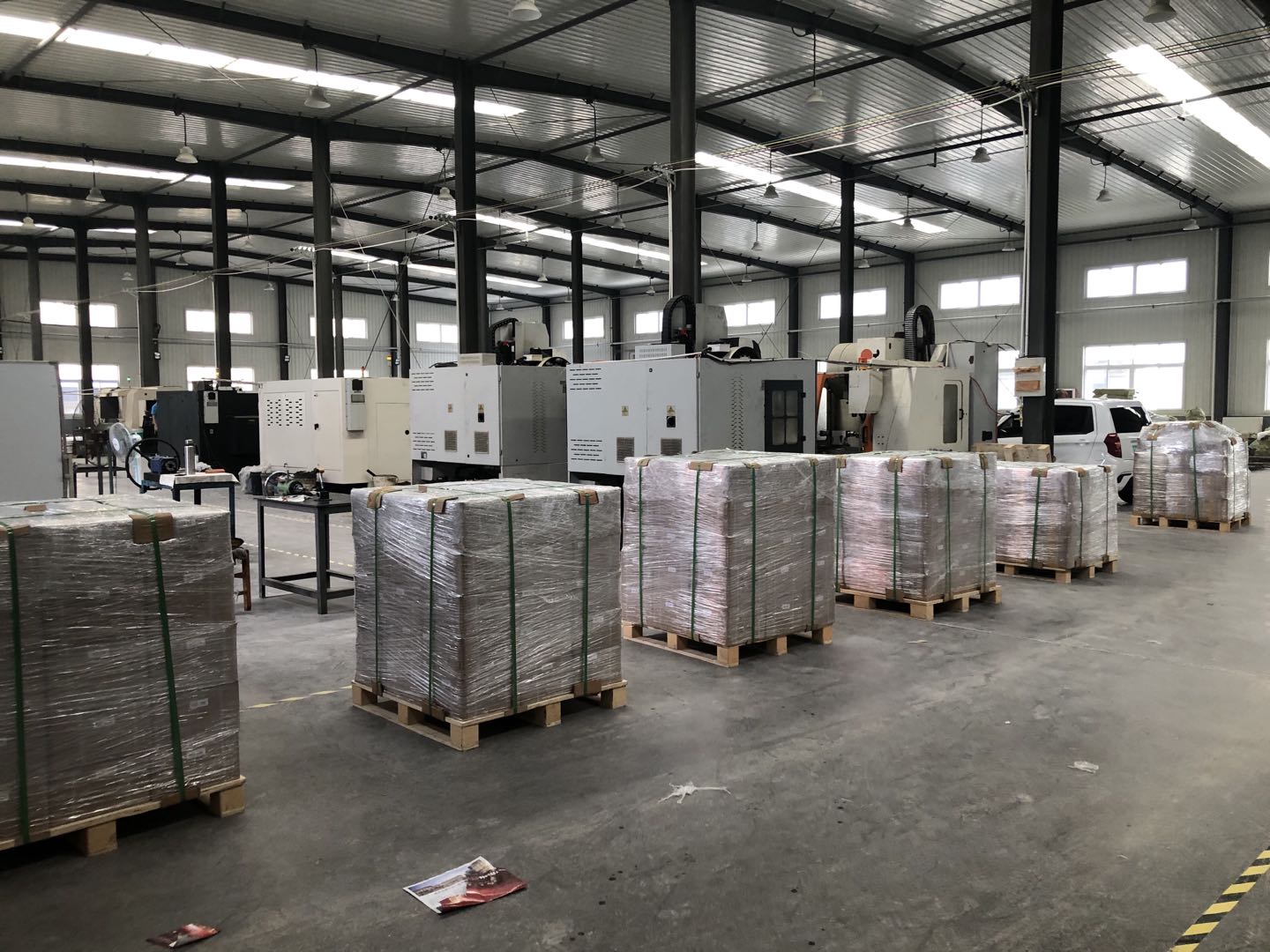 Boxed products ready for shipping