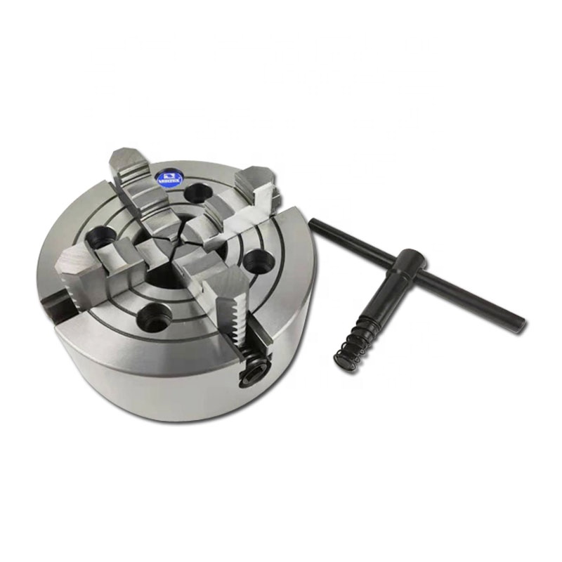 TaiWan VERTEX 4-Jaw Independent Chuck Plain Back Four-jaw Chuck for Lathe VKC-8