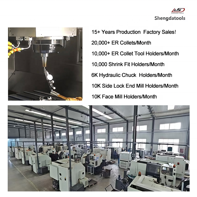 High Speed Spindle SK30 ER11 Collet Chuck With Precision Milling Factory Direct