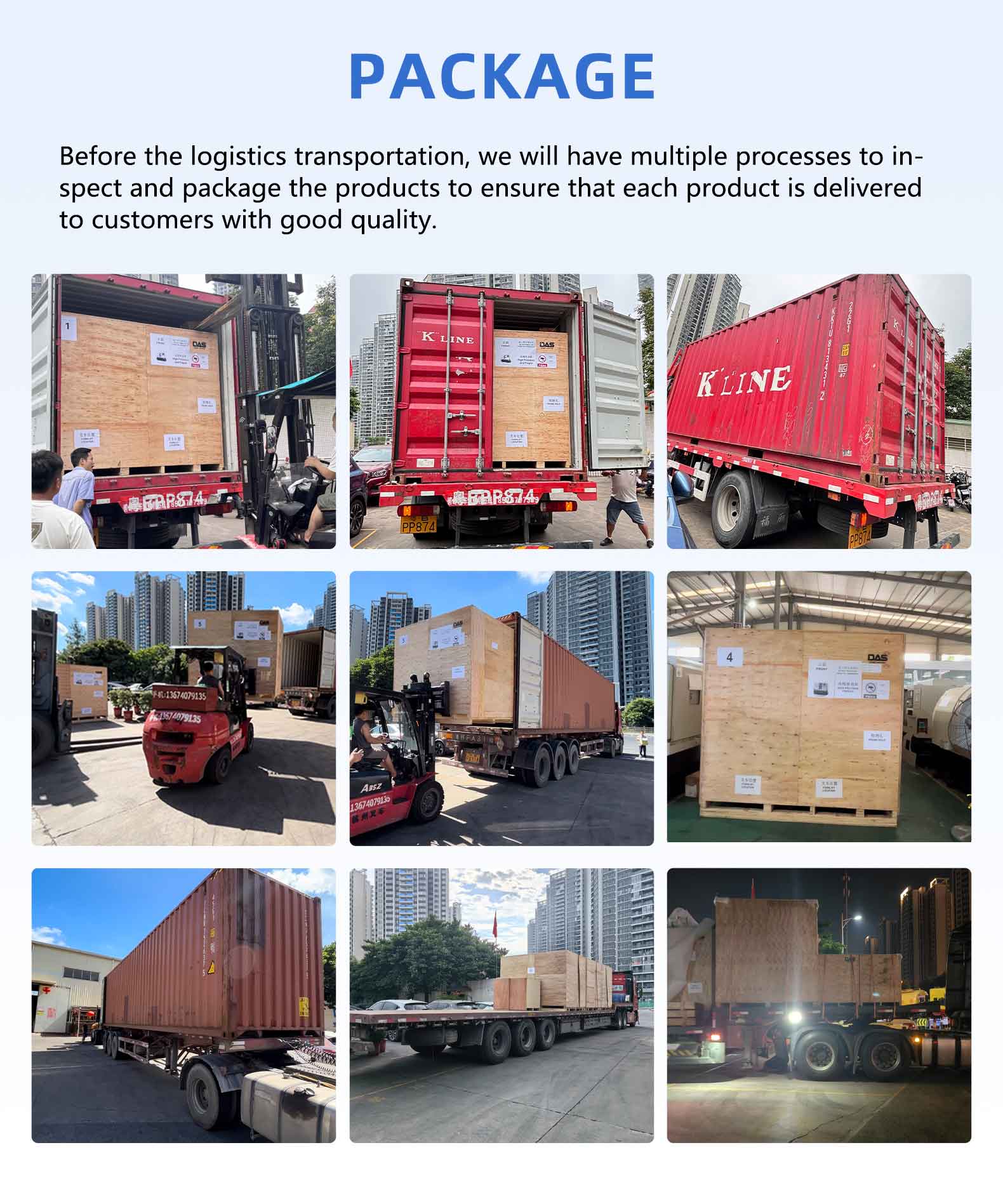 Packing & Delivery