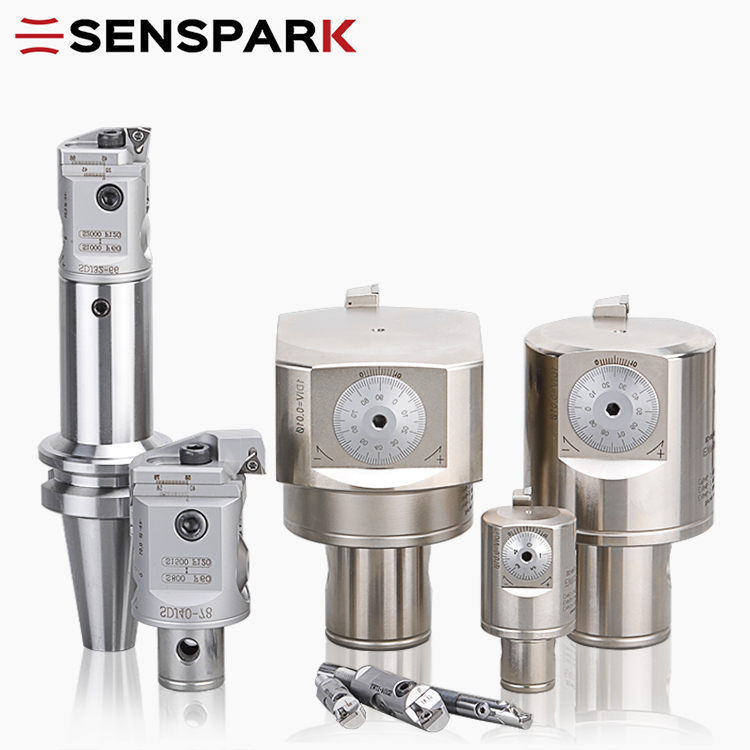 Adjustable Fine Boring Head Double Edge Rough Boring Head EWN Small Hole Boring Head Carbide Boring Bar SENSPARK