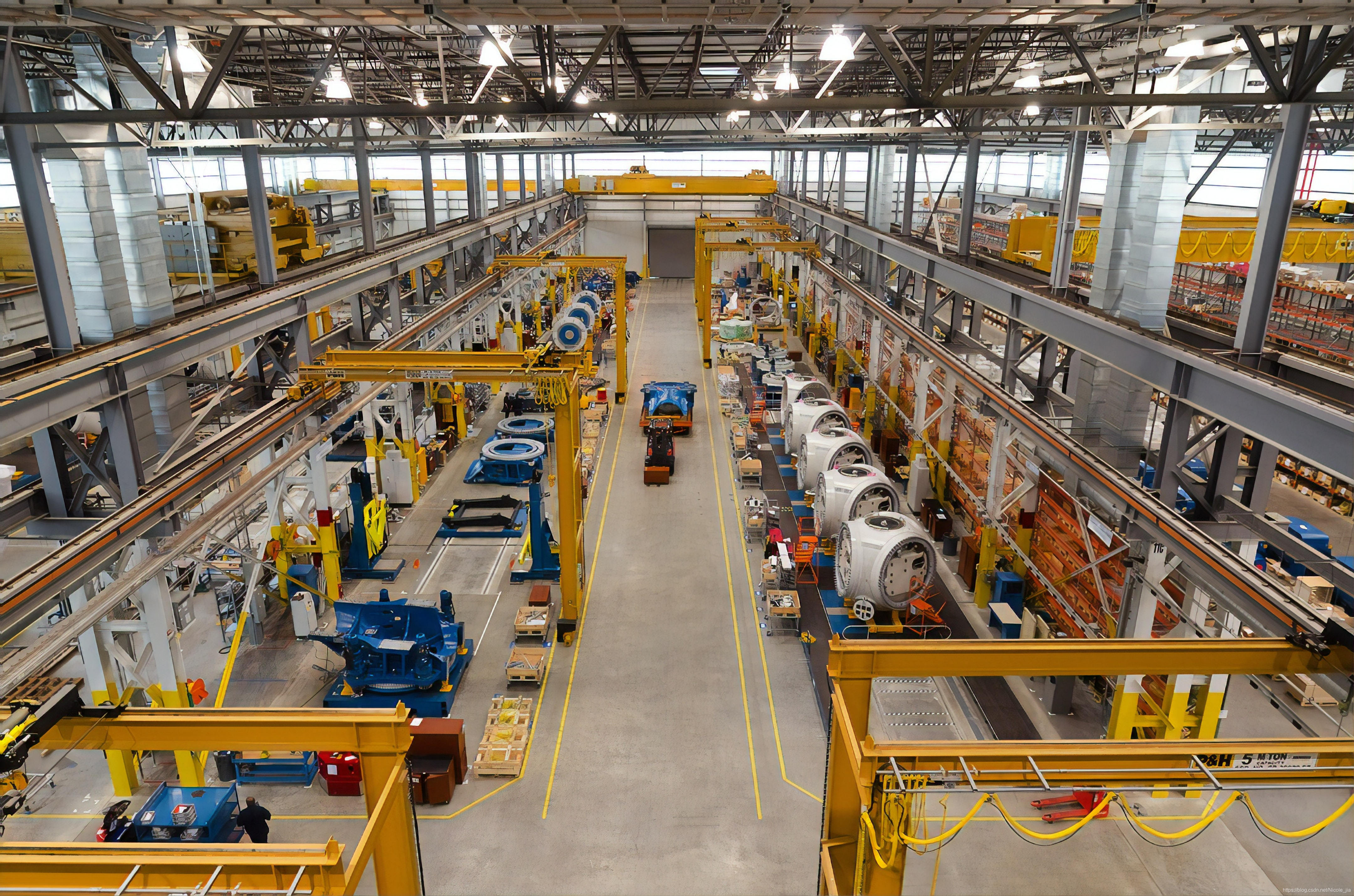 Factory machinery view 2