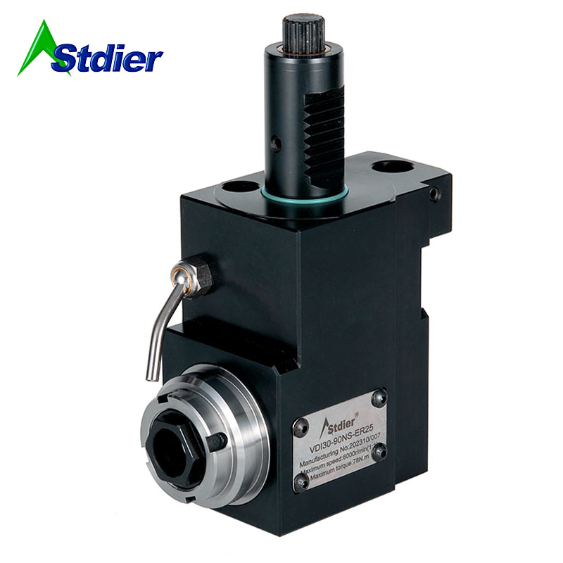 VDI30 ER25 Radial/axial Live Tool Holder, AbilityCustomized Internal/external Cooling Suitable for Other Devices Such As Mazak