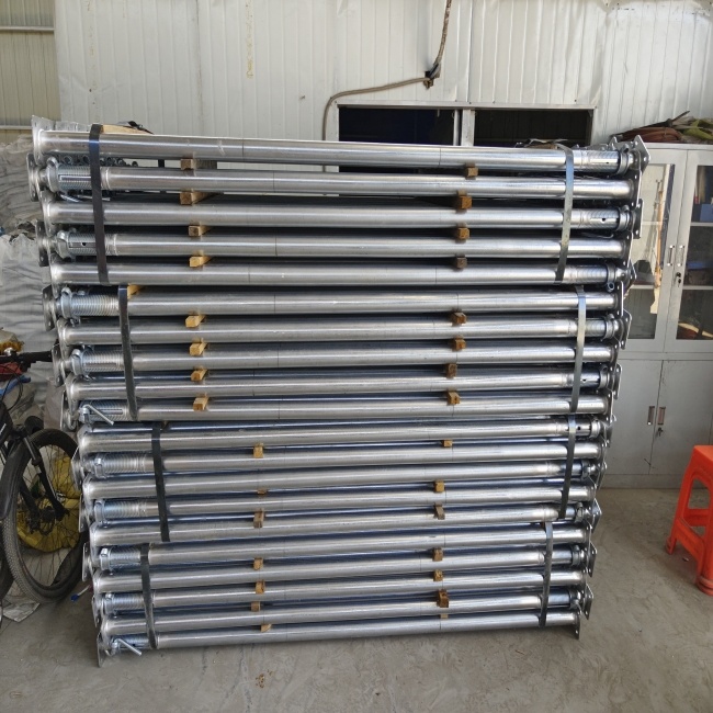 Modern 15'6" Aluminum Adjustable Shoring Jack Post for Building Construction Adjustable Shoring Posts for Formwork Prop