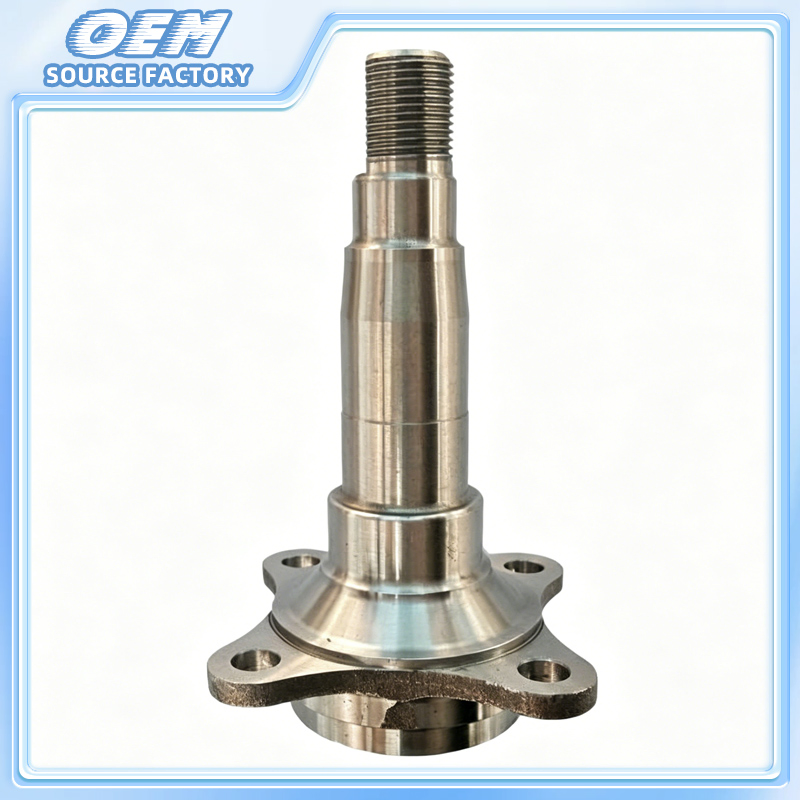 Customized Carbon Steel/Alloy Steel Forging Axle/Shaft Head for Agricultural Machinery