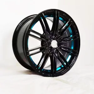 Wholesale KIPARDO 15 inch black color machine face alloy wheel rims